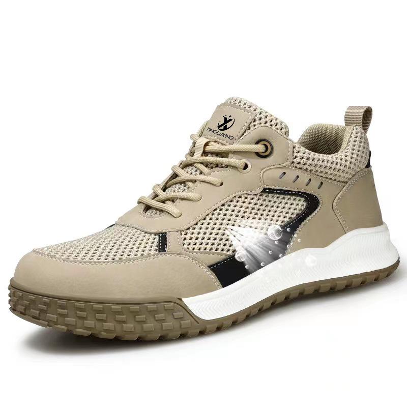 Arbeitsversicherungsschuhe Zwischensohle Weiche Sohle Anti-Smashing und Anti-Piercing Sicherheitsschuhe Arbeitsschuhe