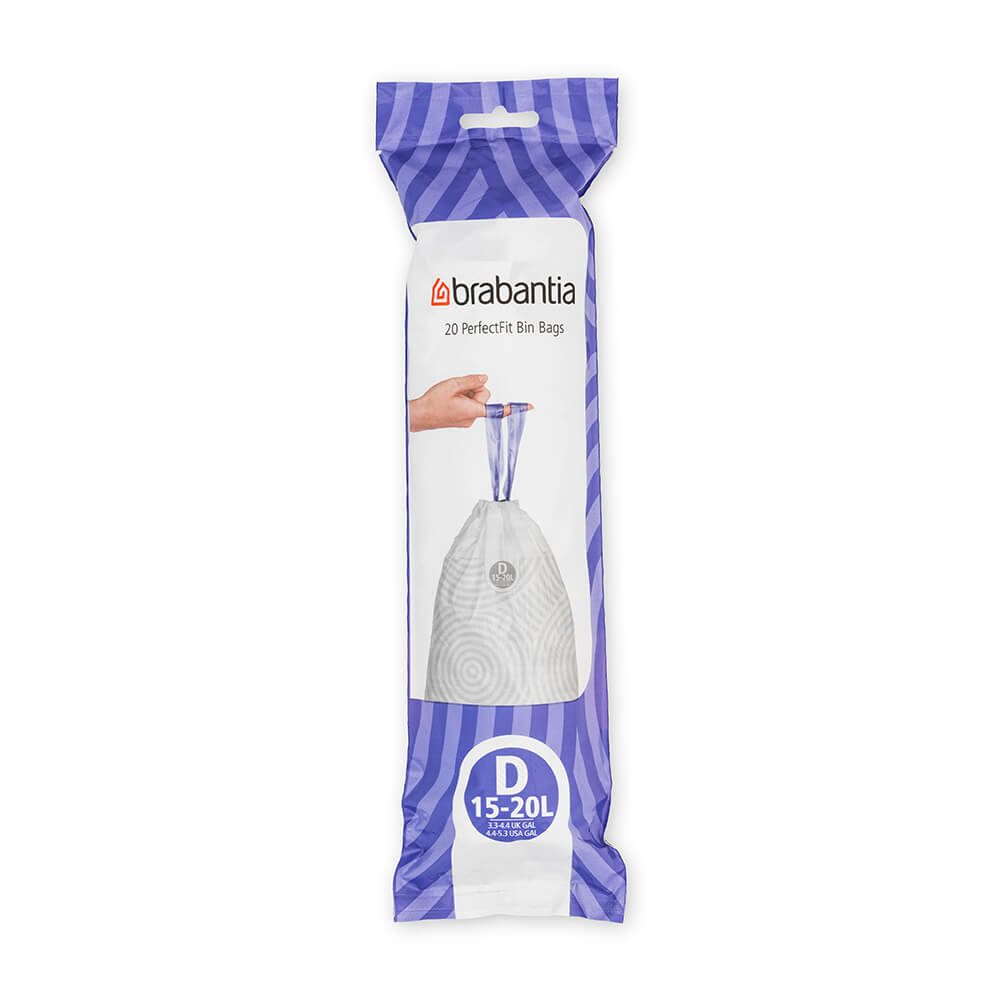 Brabantia Smartfix Tret-Müllbeutel (20 Beutel)