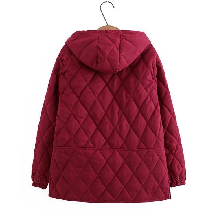 Women Thicken Cotton Padded Parkas Overcoat Oversized 7XL Loose Casual Hooded Coat for Autumn Winter