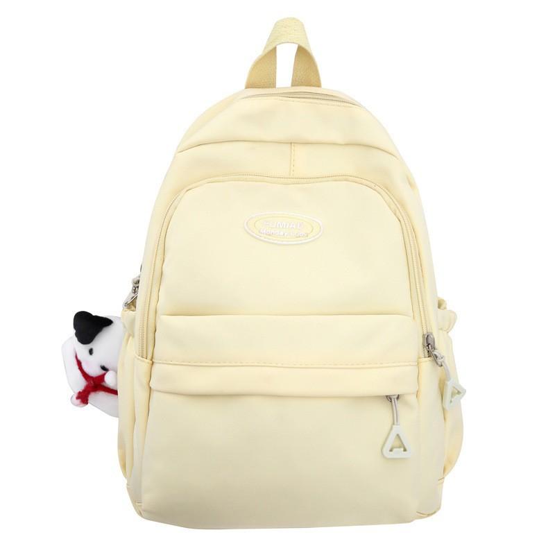 

Pure Color Small Fresh Student Backpack 2024 New Large-capacity Junior High School Students schoolbags