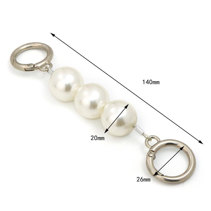 

Сумка Жемчужная Удлиняющая Цепочка Сумка Модифицированная Жемчужная Подмышечная Цепочка Аксессуары Плечевой Ремень Жемчужная Цепочка Аксессуары серебряный