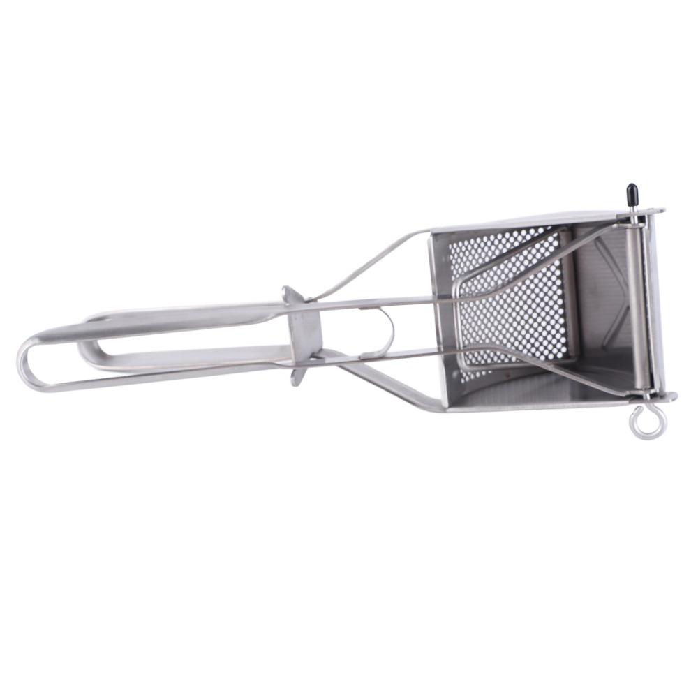 Stainless Steel Potato Ricer Heavy Duty Ergonomic Comfort Grip Food Chopper Effortless 11.4 X 3.7 X 5.3inch Meat Press Cooking