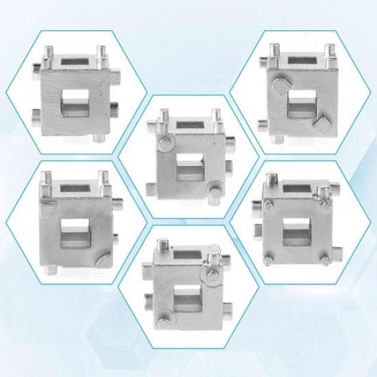 3/8" Cube Brake Caliper Compression Tool, Stainless Steel Disc Brake Piston C