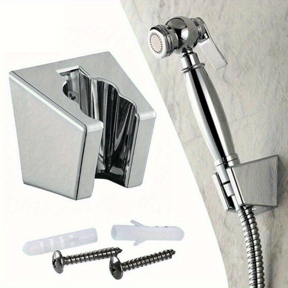 5Pcs Shower Head Holder Adjustable Wall Mounted Shower Holder Self-Adhesive Shower Head Handheld Bracket Bathroom Part
