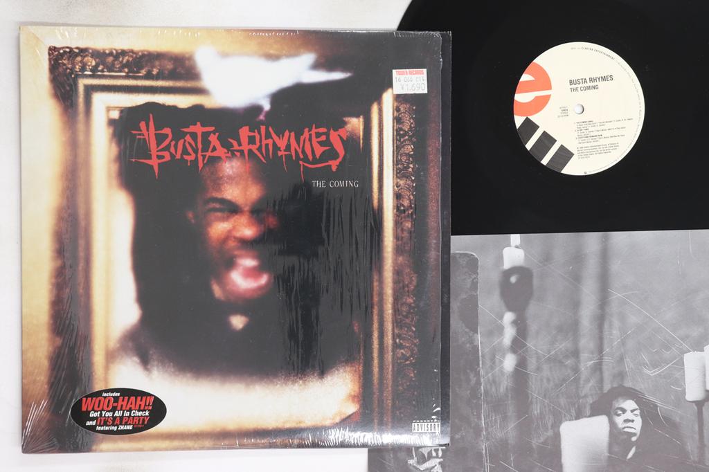 LP Record BUSTA RHYMES - Coming 617421 ELEKTRA 1996 US Rap & Hip-Hop/R&B Used