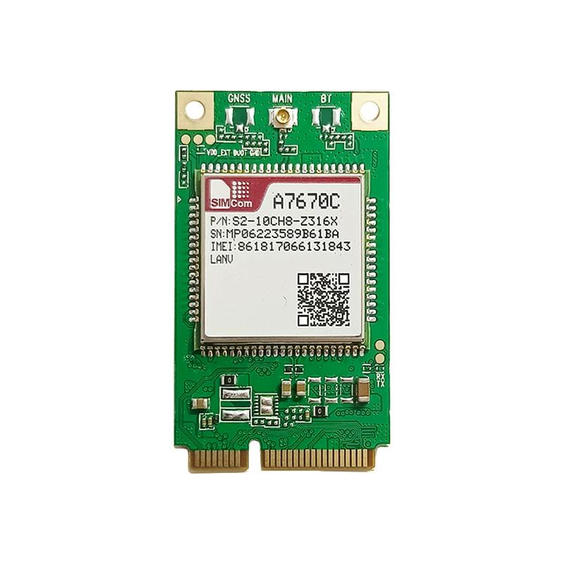 4G Module A7670C-LNNV A7670C-MNNV PCIE Data Positioning and Voice Function Optional