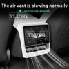2026 for Tesla Juniper Model 3/Y Highland Rear Air Vent Cover Center Console Leather Armrest Box Anti-Scratch Car Accessories