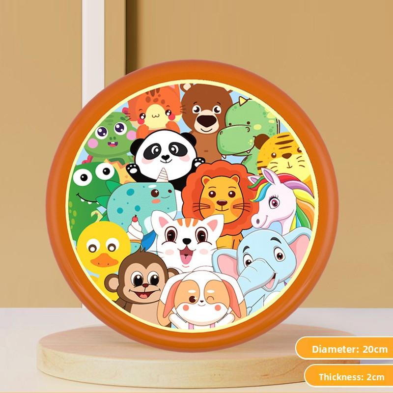 Non-Toxic Children'S Soft Foam Pu Flying Disk Professional Flying Saucer Outdoor Sports Hand Throwing Toy Parent-Child Interaction