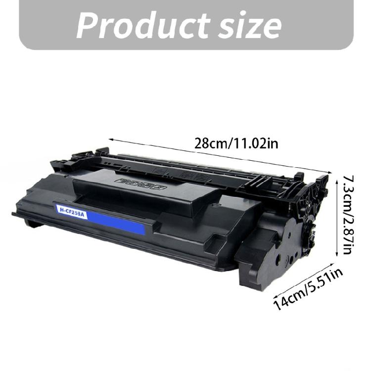 CF258A Toner Cartridge Replacement for CF258A M428FDW M428FDW M428FDN M428DW M404 M428 M404N M404DN M404DW Printer