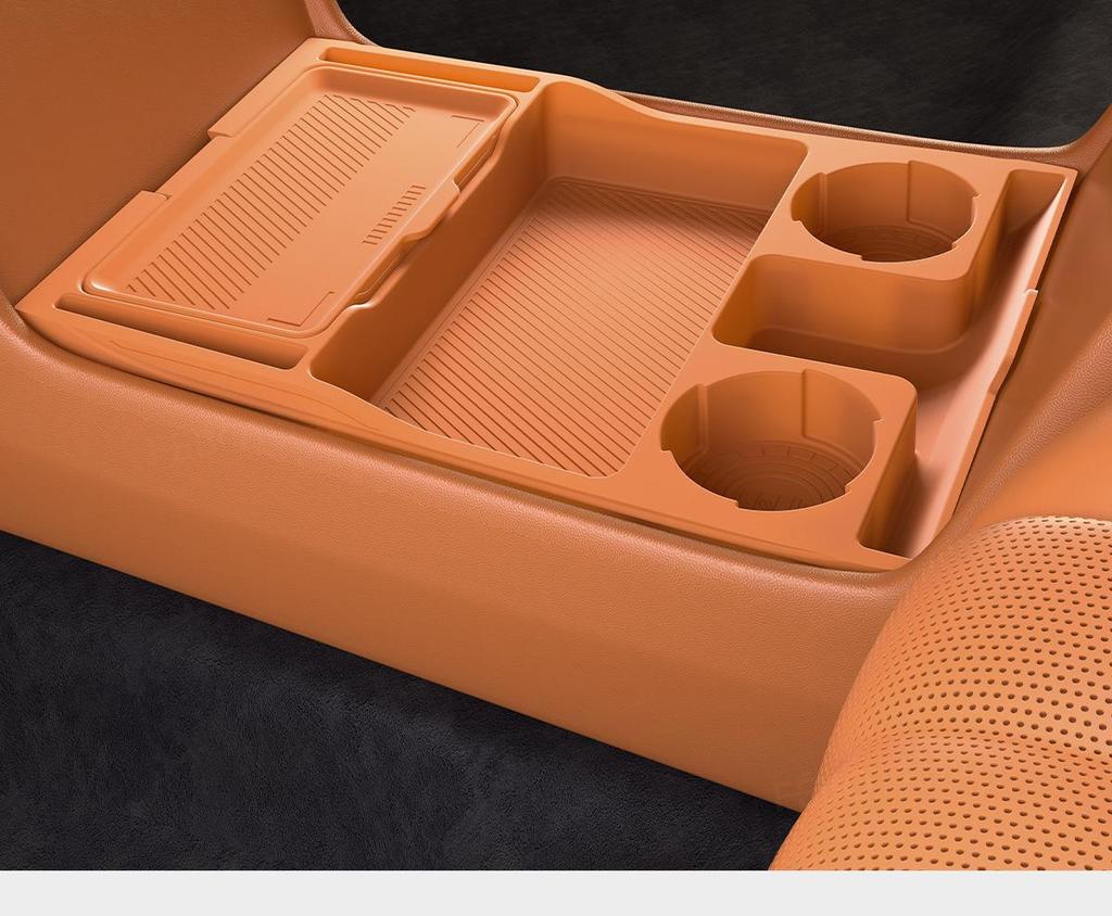 Wey Lanshan 25-Model Console Storage Box: Enhanced Accessories for WEY Wei Pai Intelligent Driving Edition