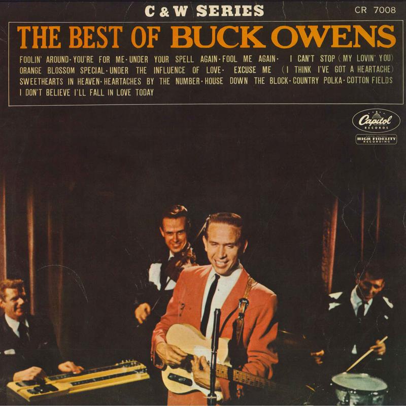 

LP Record BUCK OWENS - Best Of CR7008 Capitol Records Japan Country Used