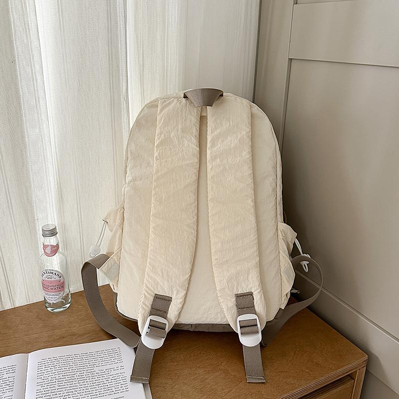 Large Capacity Backpack Junior High School Student Schoolbag Women's Lightweight Backpack