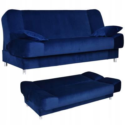 Sofa Sofa Sara Sofa Bed Bonell Bed Family Furniture Navy Blue