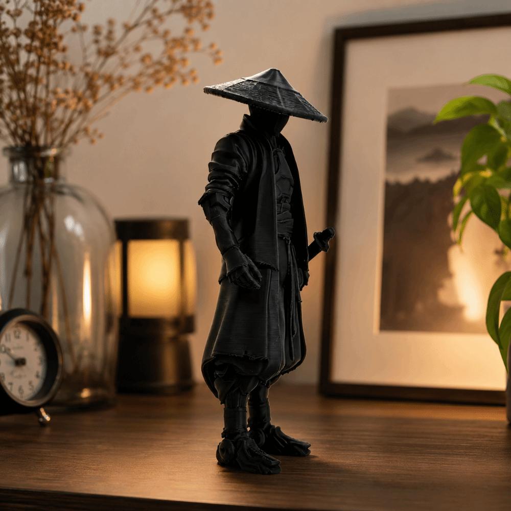 Decorative Model 3D Printed Warrior Ornament Creative Desk Decoration Samurai Ornaments Gift