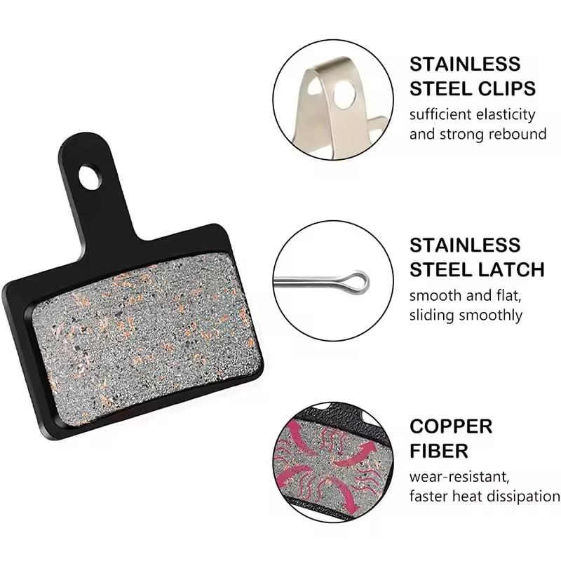 MTB Bicycle Hydraulic Disc Brake Pads For b01s SHIMANO SRAM AVID HAYES Magura ZOOM Cycling Bike Parts Semi-Metallic Brake Pad