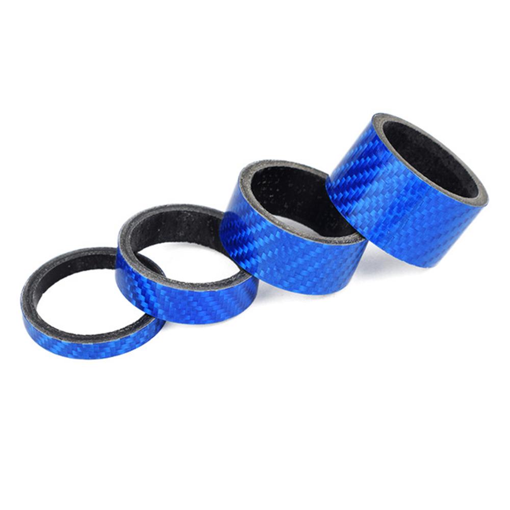 

5/10/15/20 mm Front Fork Cycling Parts Washer Bicycle Headset Spacer Spacing Pad Bike Headset Ring синий