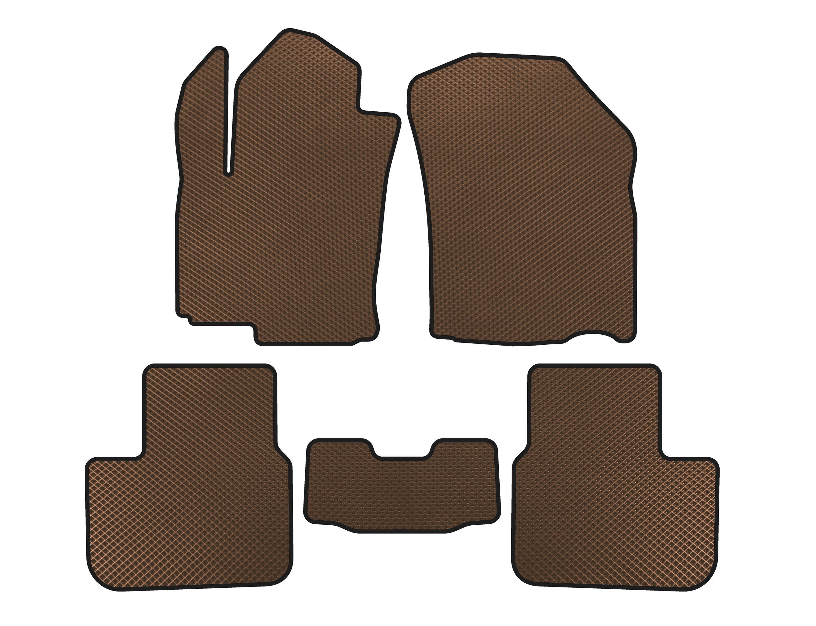 

EVA mats (HB, Brown) for Fiat Sedici 2006-