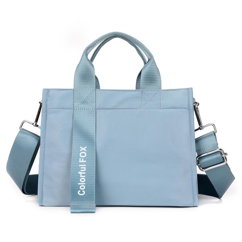 New women's fashion trend shoulder bag simple versatile nylon messenger bag large capacity