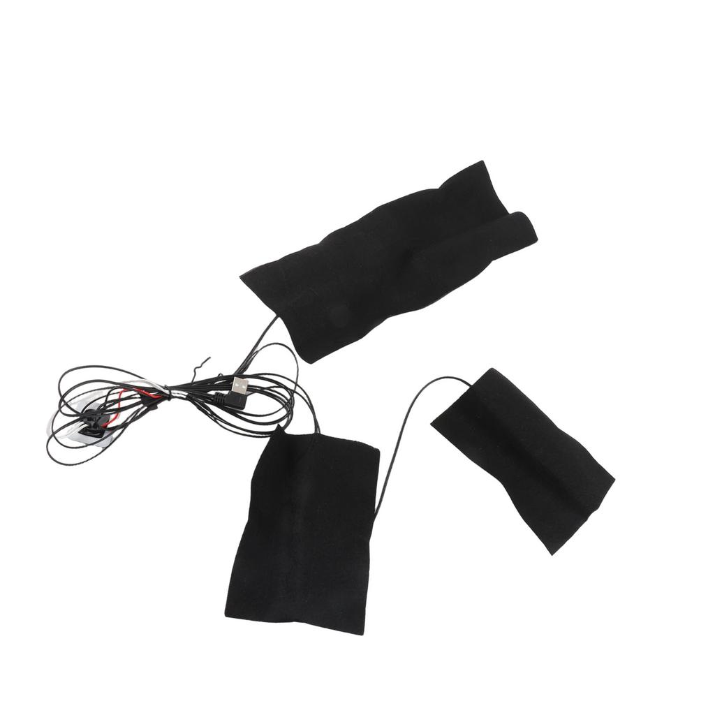 3 In 1 Clothes Heater Pad USB 3 Temperature Settings Electric Cloth Heating Sheet Soft Washable Cloth Warmer Pad for Winter