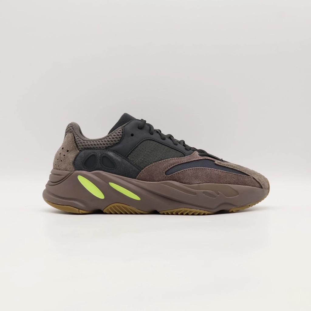 EE9614 Adidas Yeezy Boost Waver Runner Mauve Dark Grey Yellow Charcoal Gray