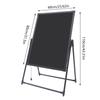 Lavagna a Messaggi LED con Supporto - Segno LED Autoportante - Lavagna da Disegno Fai-da-Te per Negozio, Negozio, Bar, Ristorante Menù