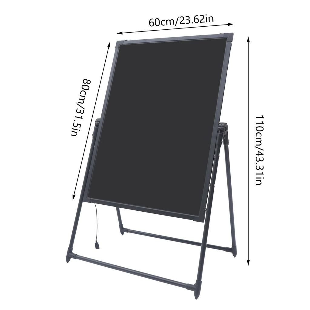 Lavagna a Messaggi LED con Supporto - Segno LED Autoportante - Lavagna da Disegno Fai-da-Te per Negozio, Negozio, Bar, Ristorante Menù