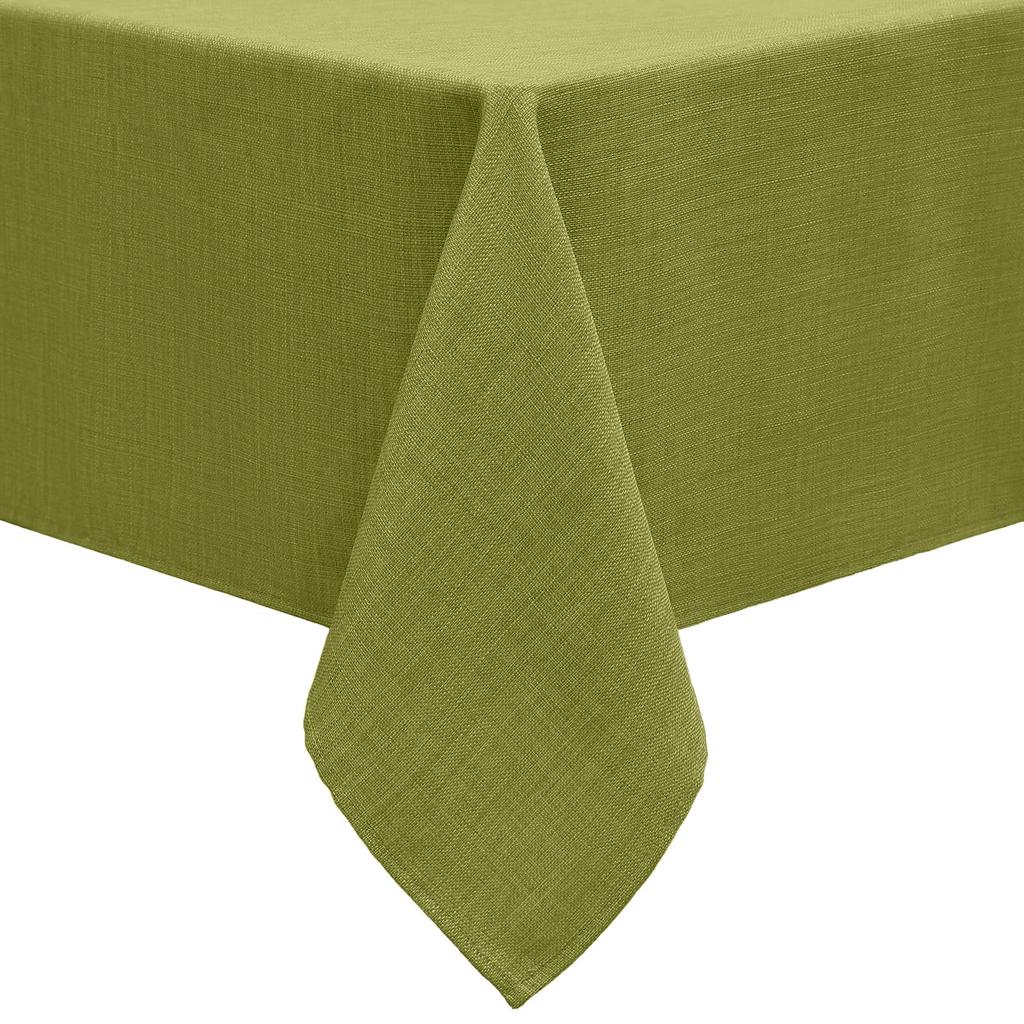 HAPIHAPPY Domestic Tablecloth Rectangular And Round Unpatterned Linen Table Cloth Solid Color Washable Tablecloth For Table