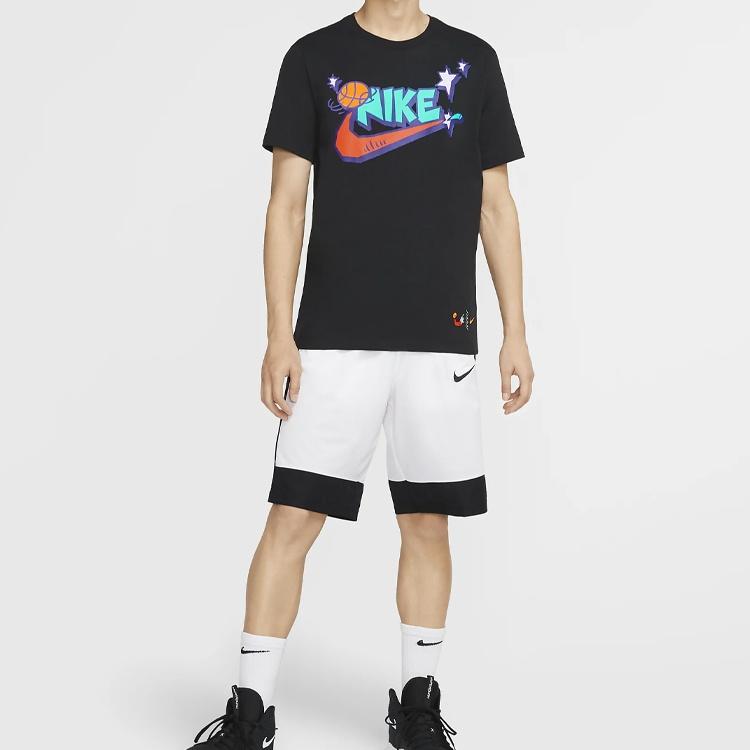 Nike Exploration Sports Basketball Short Sleeve Black Men's CD1307-010