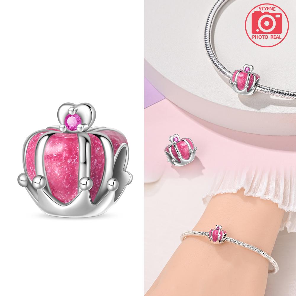 

New Copper Colors Crown Eternal Charms Beads Fit Copper Colors Original Bracelets Diy Birthday Jewelry Gift