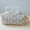 Wipes Case Quilted Baby Wipes Dispenser Dustproof Wipe Holder Printed Pattern Wipes Box Baby Wipe Case Keep Wipe Wet