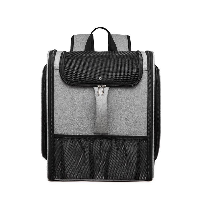 

Expandable Cat Carrier Backpack with Side Expansion - Ideal for Travel
