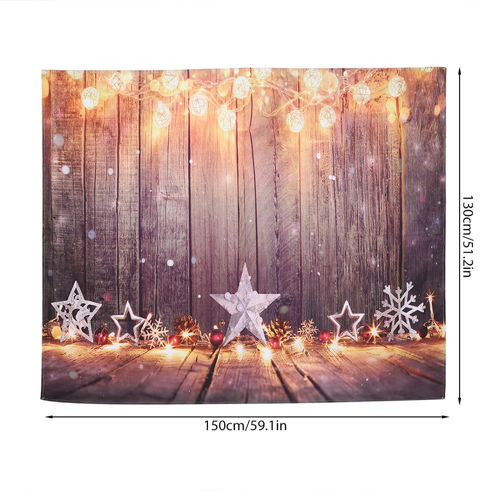 Christmas Wall Tapestry Wall Hanging Mat Carpet for Living Room Bedroom Dorm Home Decor