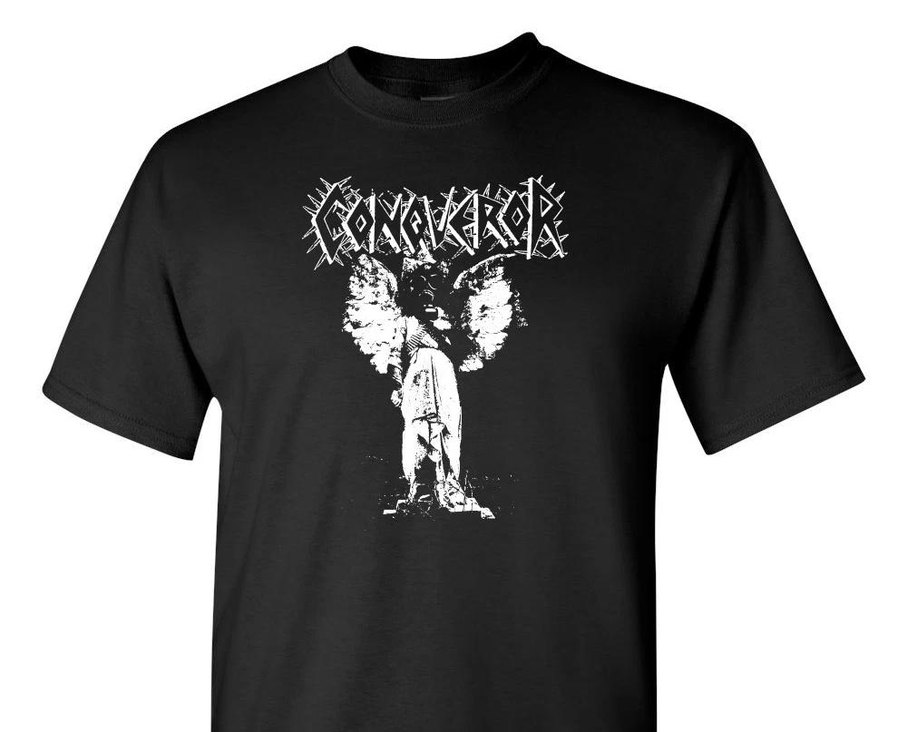 Conqueror T-Shirt black metal Beherit Archgoat Sarcófago Proclamation Blasphemy 4XL