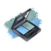 Juice Shimmer 2-in-1 Eyeshadow Palette - Bold & Vibrant Hues, 3gm (Blue & Green)