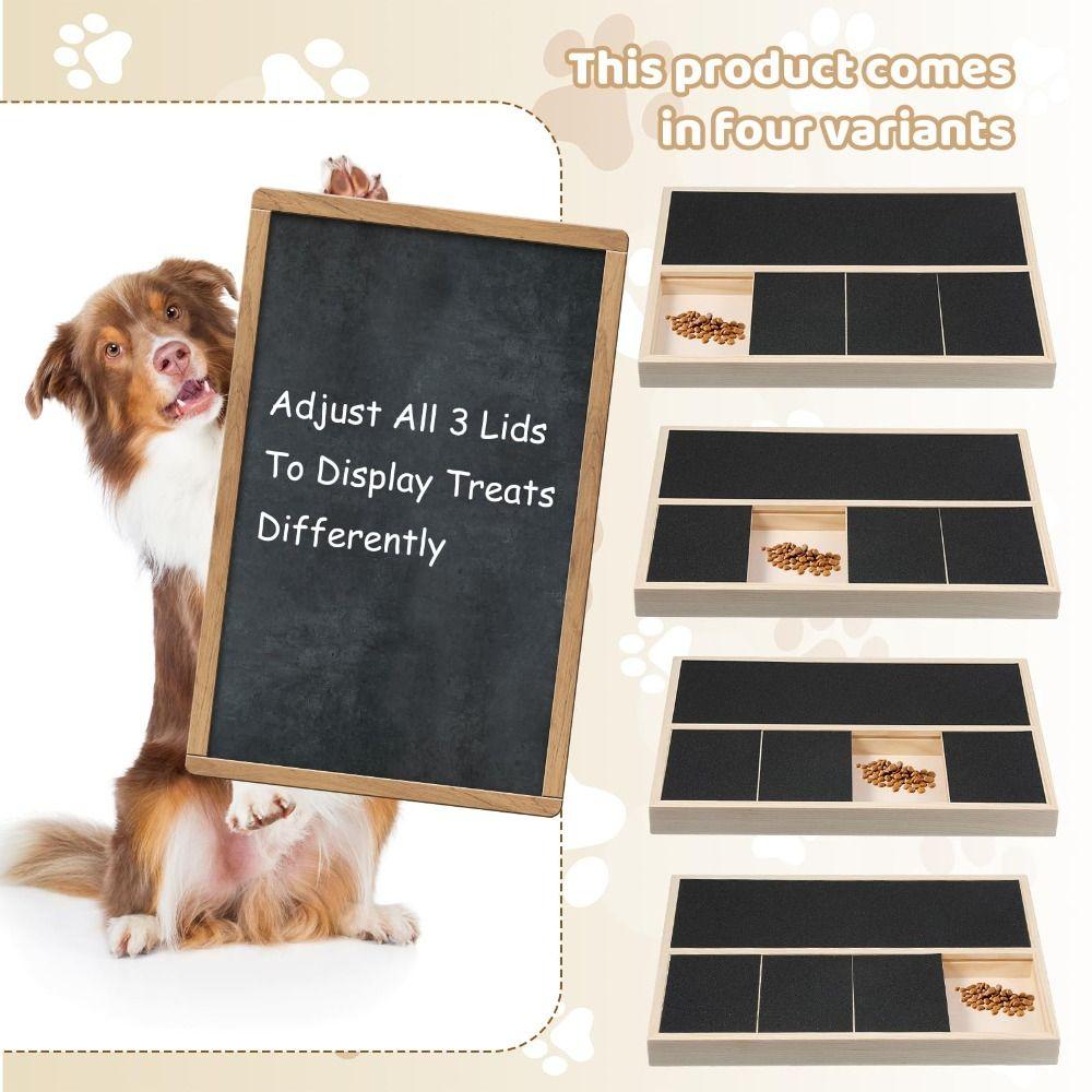 Wooden Dog Nail Scratch Board Pull-Out Dog Nail Trimming Pad Dog Nail File Board  Indoor Training