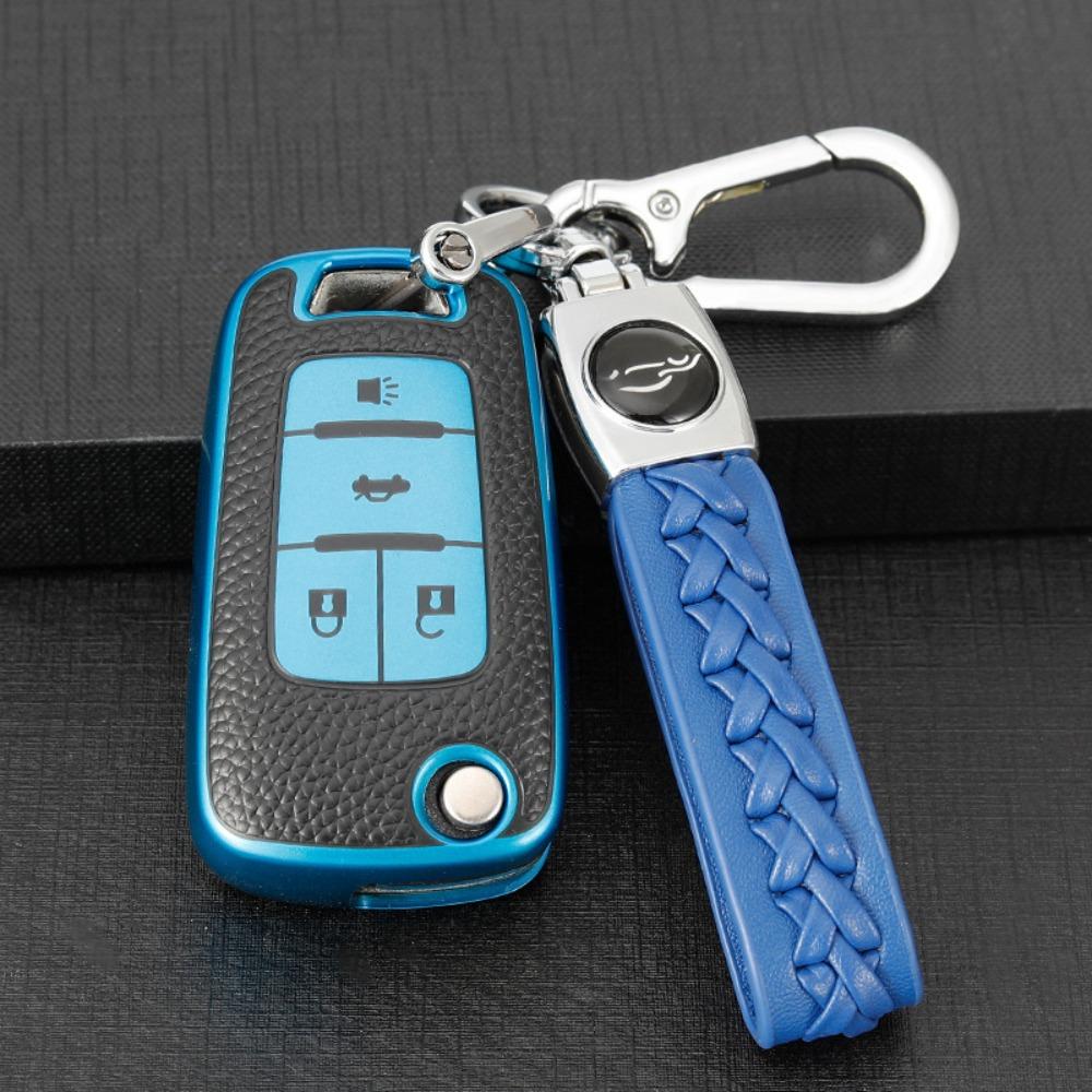 For Chevrolet Cruze Malibu Trax Sonic Aveo Key Cover Case Protector for Car Keys