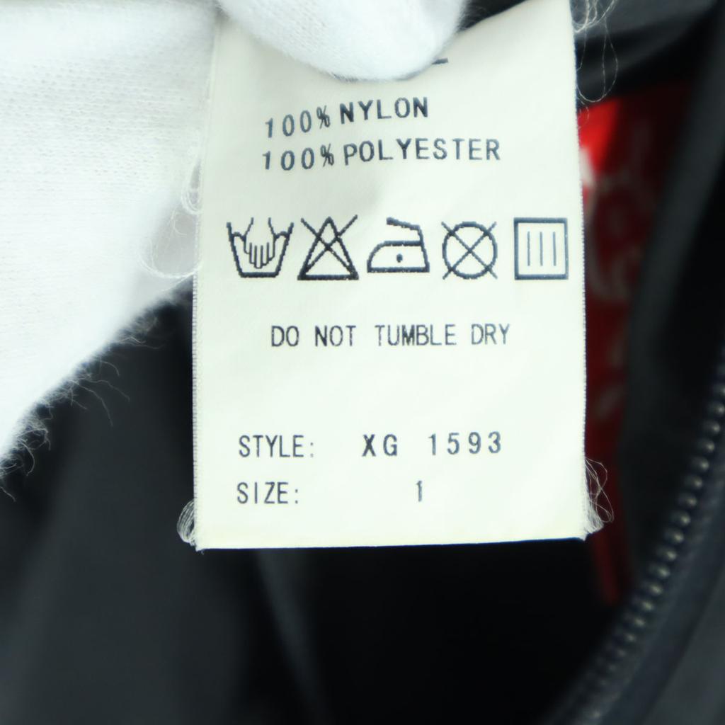 X-girl made in Japan One point logo Long sleeve Nylon jacket 1 reversible Women Used