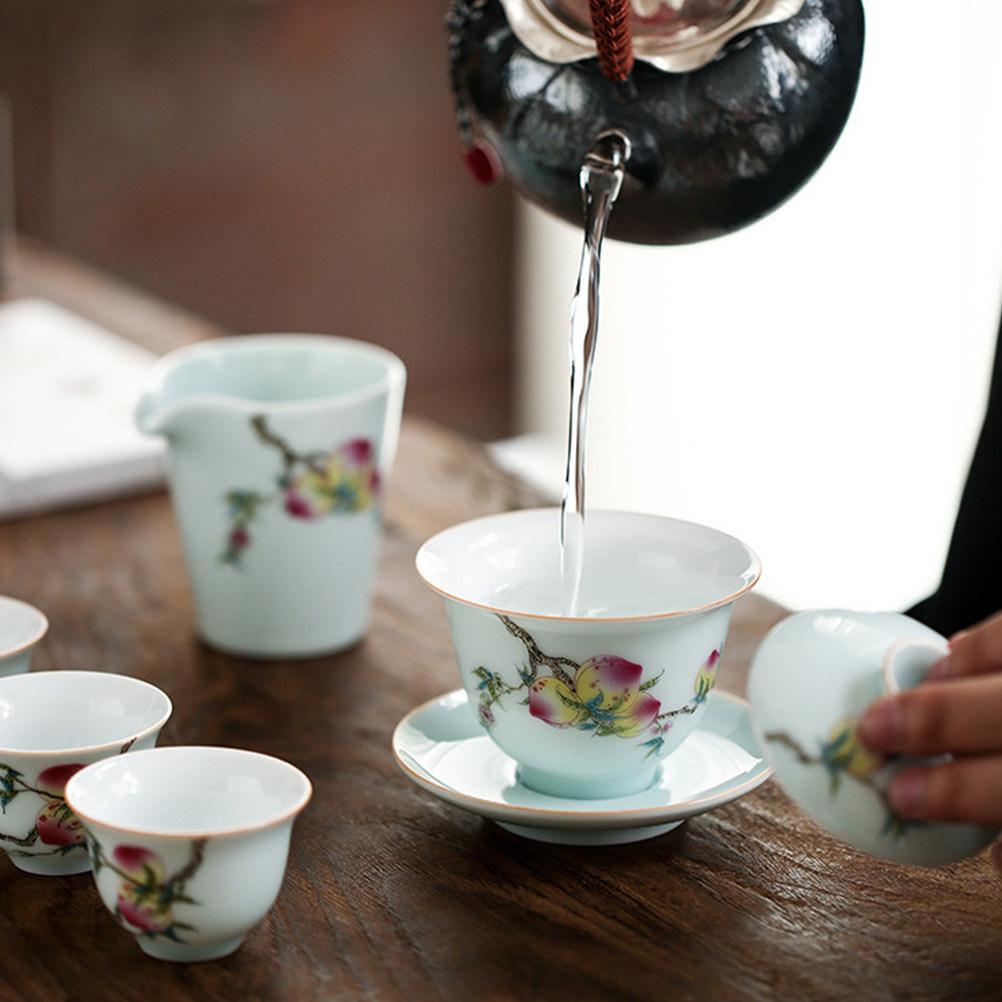 Ceramic Tea Cup Tea Ware Decorative Teacup Ceramic Teaware Tea Brewing Bowl other
