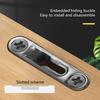 Pack of 20 Hide Mounting Connectors Accessory for Cabinets and Shelves Sturdy Stainless Steel Construction for Easy Use