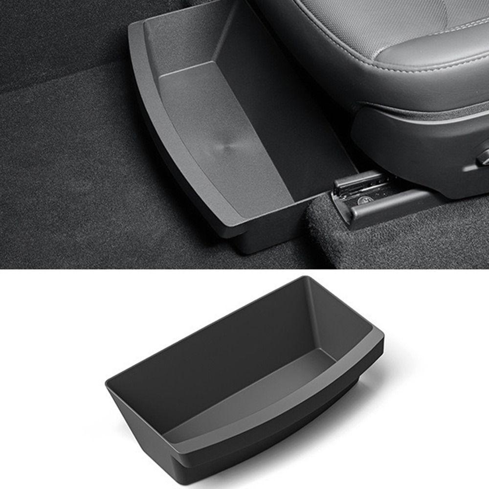 Large Capacity Under Seat Drawer Storage Drawer for Tesla Model Y 2025/2021-2024 Car Accessories