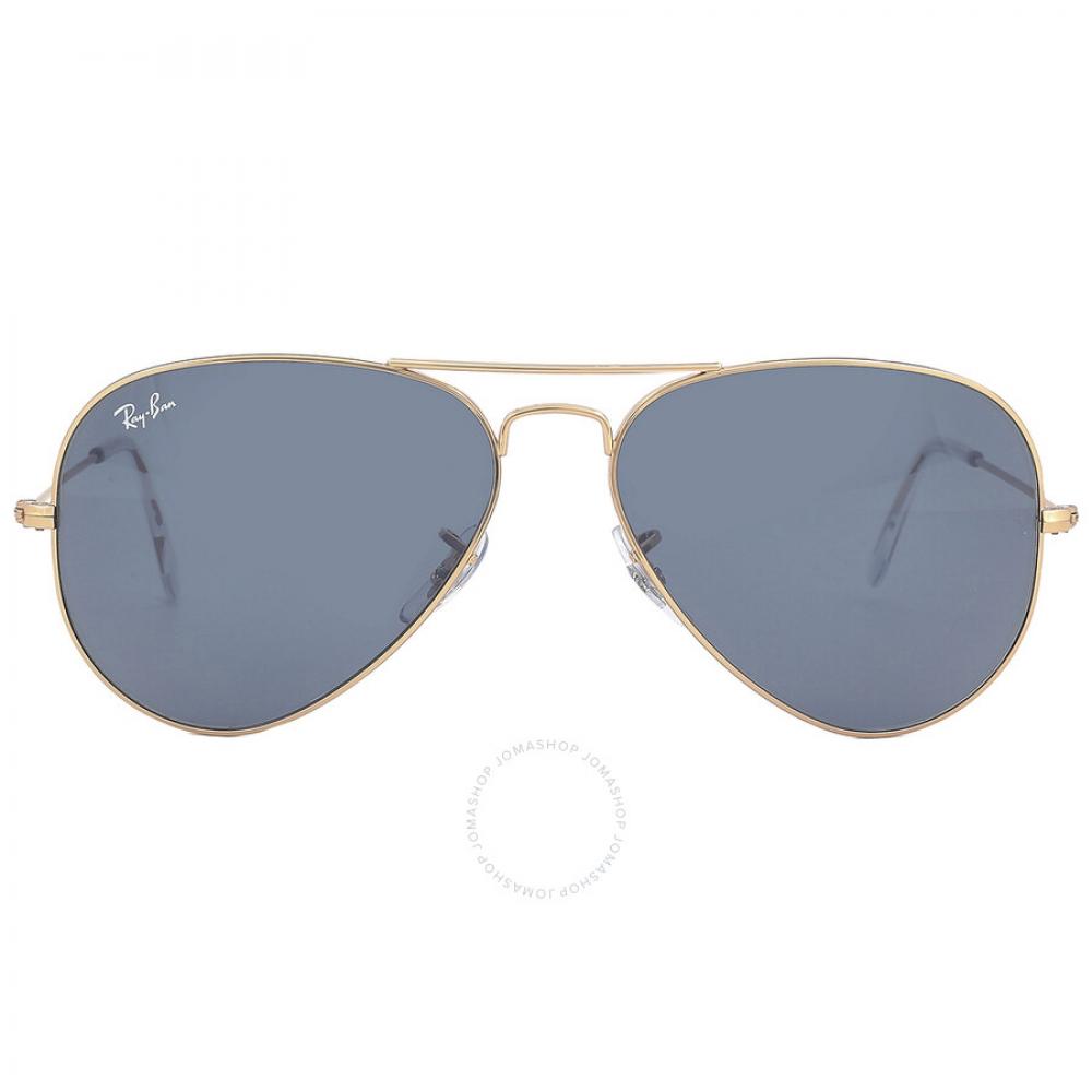 

Ray Ban Aviator Rose Gold Blue Pilot Unisex Sunglasses RB3025 9202R5 58