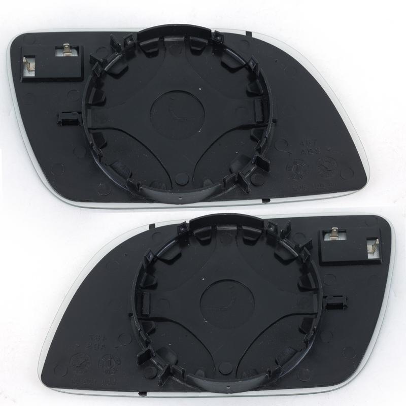 Rearview Side Mirror Glass For Volkswagen VW POLO MK4 2002 2003 2004 2005 With Back Heated Plate Door Glass Cars Accessories