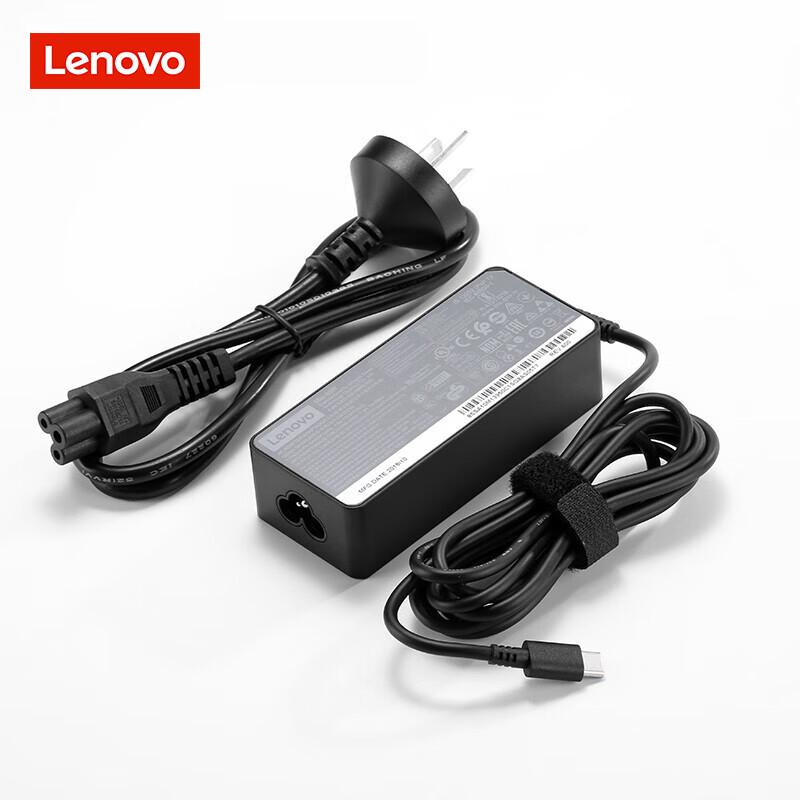 Lenovo Original USB-C Laptop Charger & Power Adapter