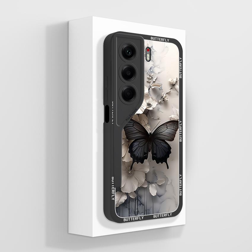 For Tecno Camon 40 30 20 Pro Premier Phone Case Beautiful Planet Pattern Soft Liquid Silicone High Quality Anti Slip Protective Shell For Tecno Casing