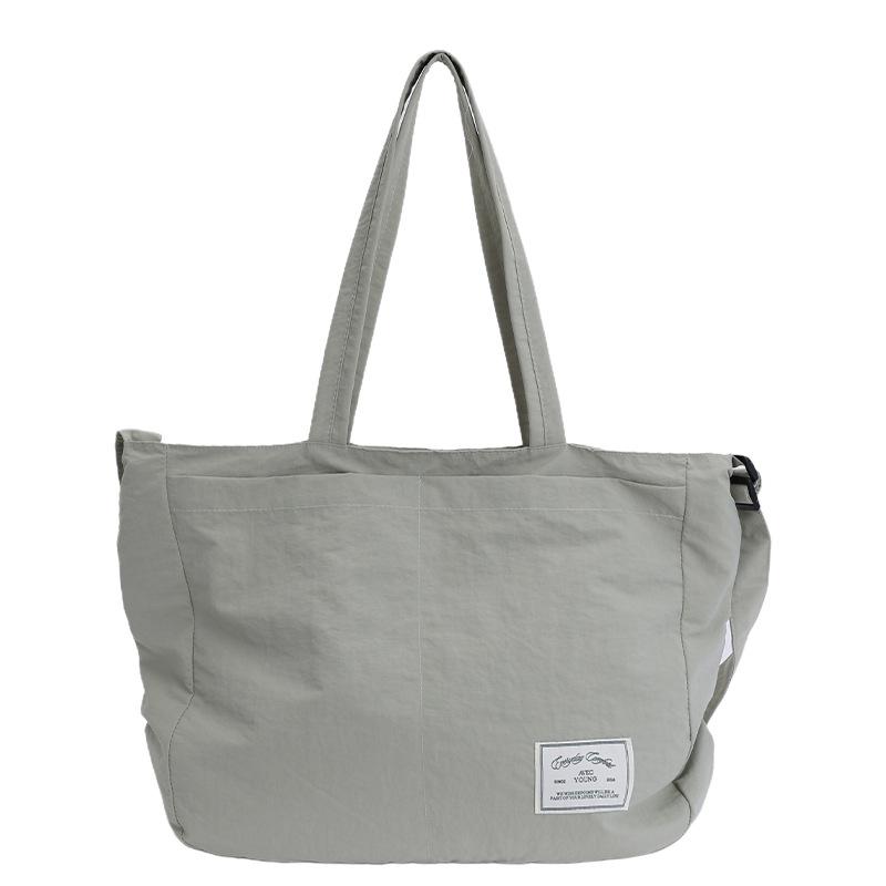 Nuevo Bolso Bandolera Casual para Mujer de Lona de Gran Capacidad Bolso Tote para Viajes al Trabajo Versátil Bolso de Hombro