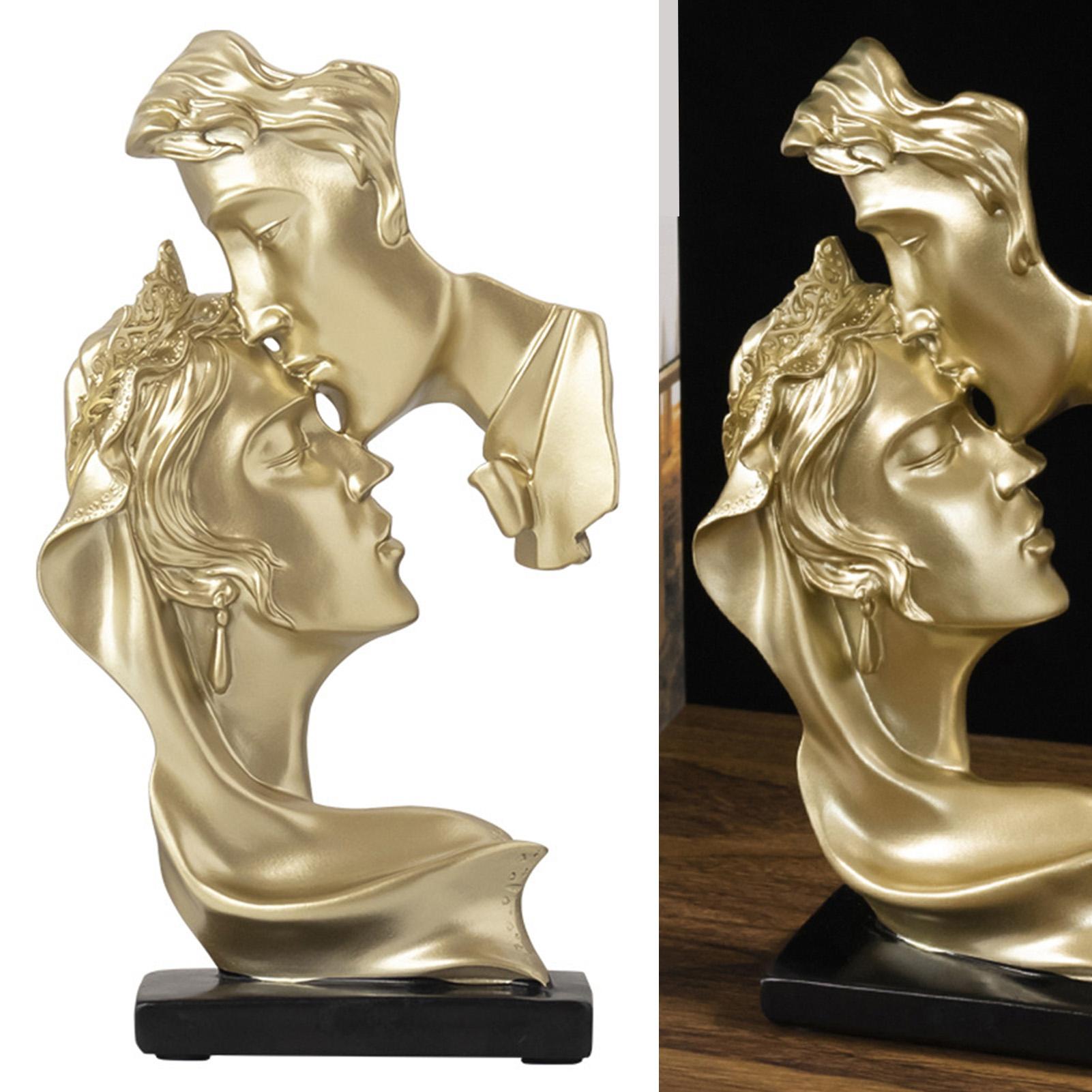 Couples   Sculpture Exquisite Decorative Resin  ing Lover Figurine Home Decor