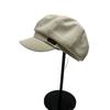 Sommerhut Damen Qualität Urlaubsstil achteckiger Hut Sommer Gesicht klein dünn Schiebermütze