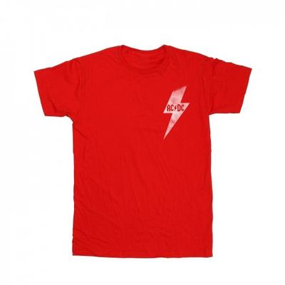 ACDC Herren Lightning Bolt Taschen-T-Shirt