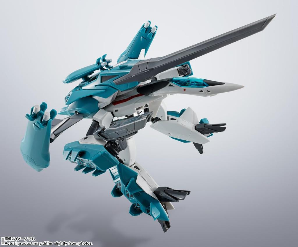 TAMASHII NATIONS R Super Dimension Fortress Macross II Valkyrie II SAP Gina 160mm PVC ABS Diecast Painted Movable Figure HI-METAL -LOVERS AGAIN-