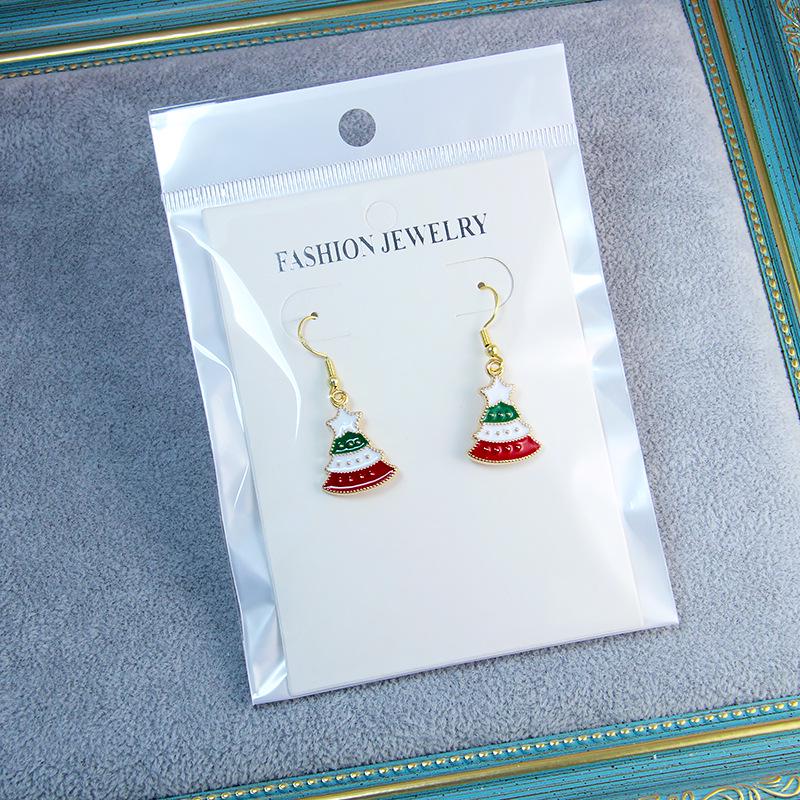 Christmas Earrings: Small Santa, Reindeer, Snowman Studs